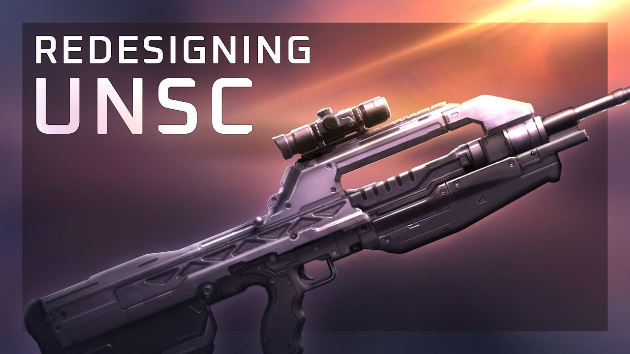 Redesigning UNSC Weapons | Blending Bungie's Art Style with 343's