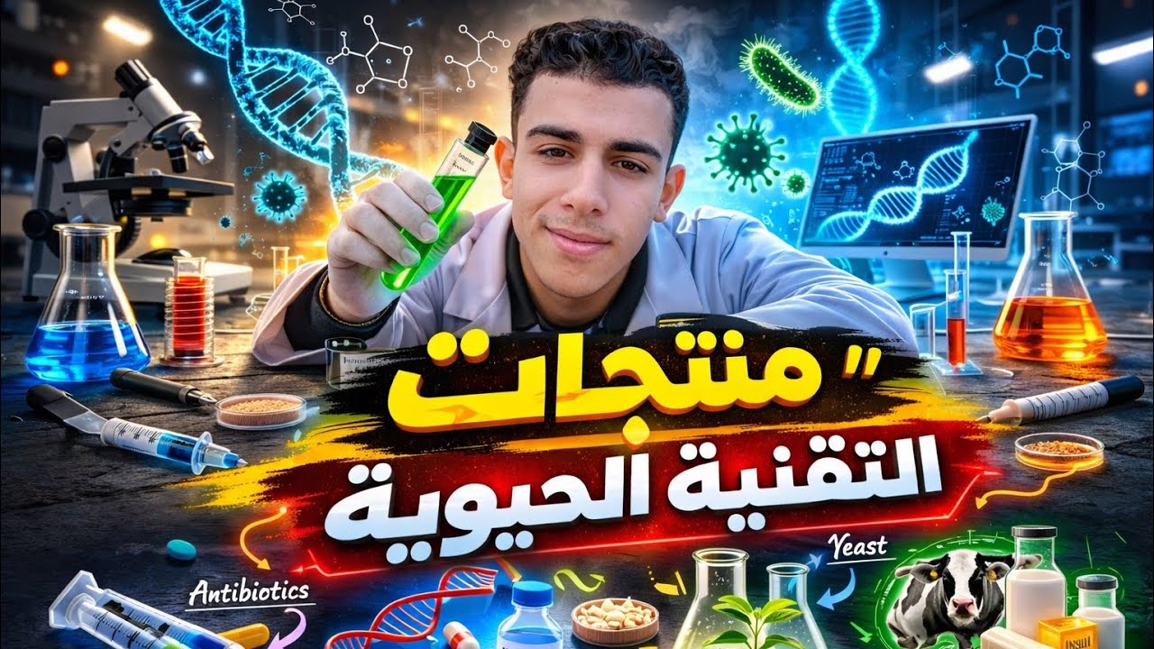 شرح المحاضرة الثانية ميكروبايولوجي ( منتجات التقنية الحيوية)