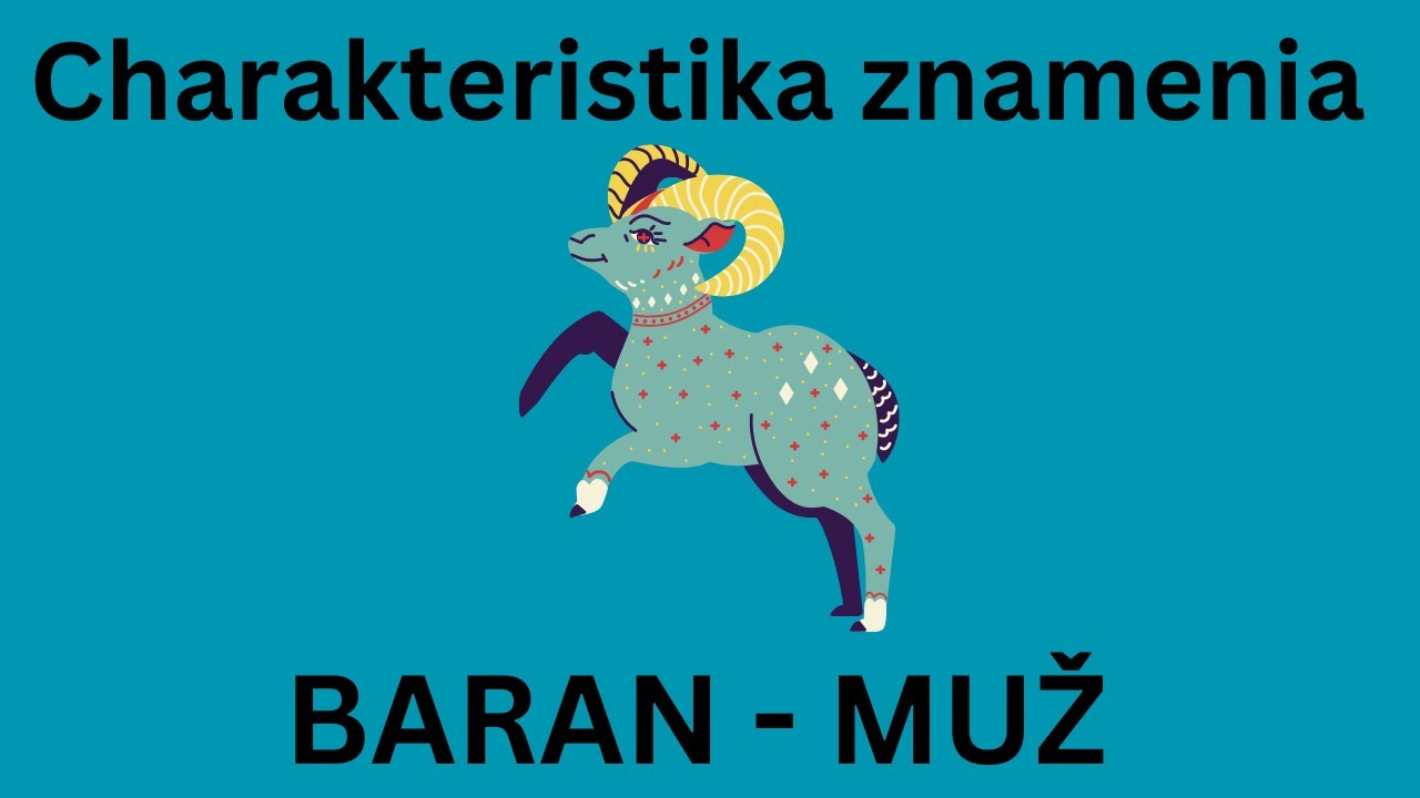 BARAN - MUŽ - Aký je partner ? Charakteristika, aký je muž BARAN ?