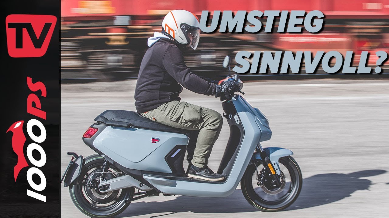 Niu MQi GT 2021 Test - 70 km/h Elektroroller für die Stadt