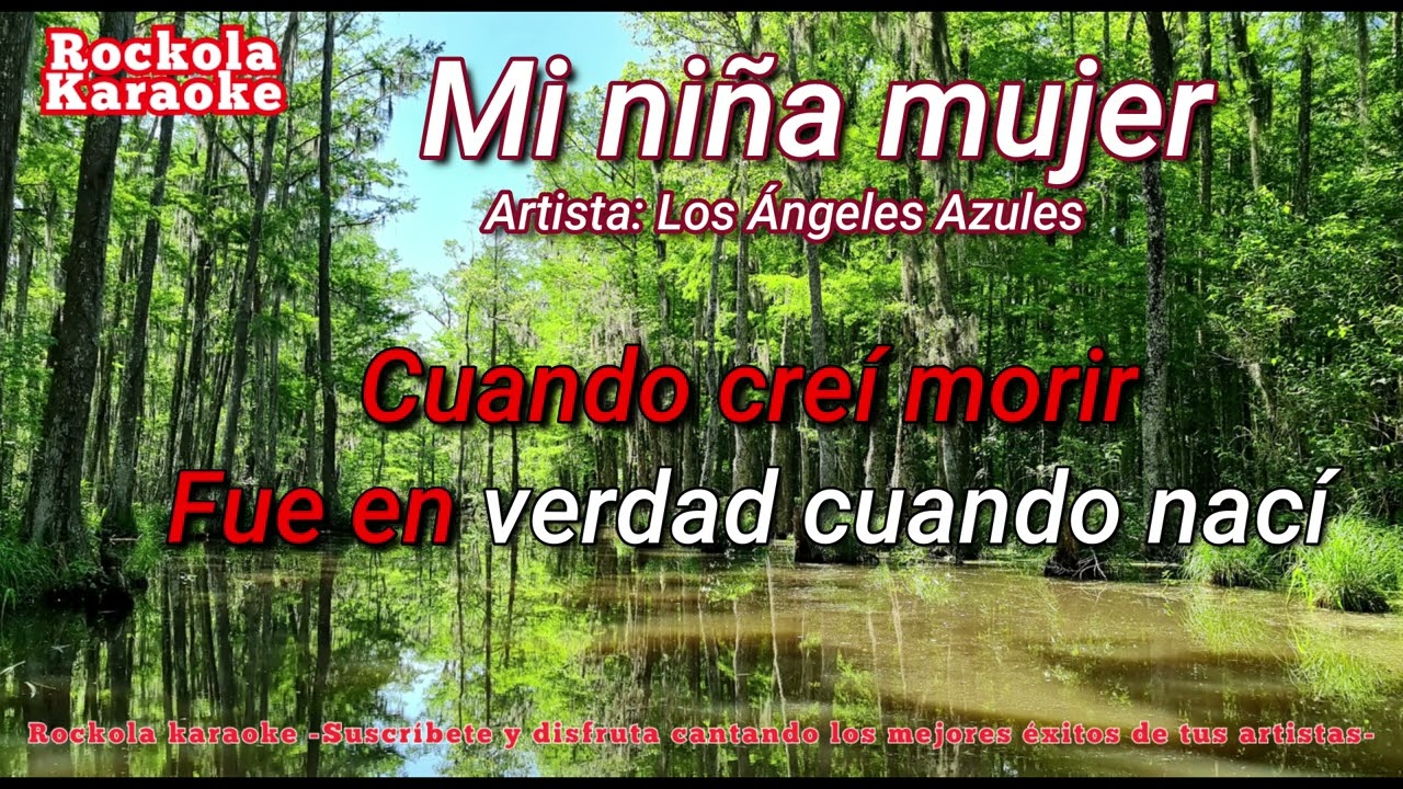 Mi niña mujer (Karaoke)