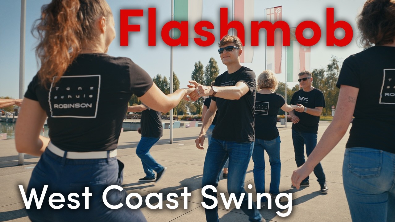 West Coast Swing Flashmob 2024 - Tanzschule Robinson - Kreuzlingen