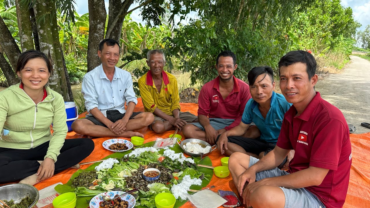 Về đồng Bẩy Cây Dừa săn bắt Anh Ba bắt dính con cá phi nhìn nó lạ lắm VXĐ 799