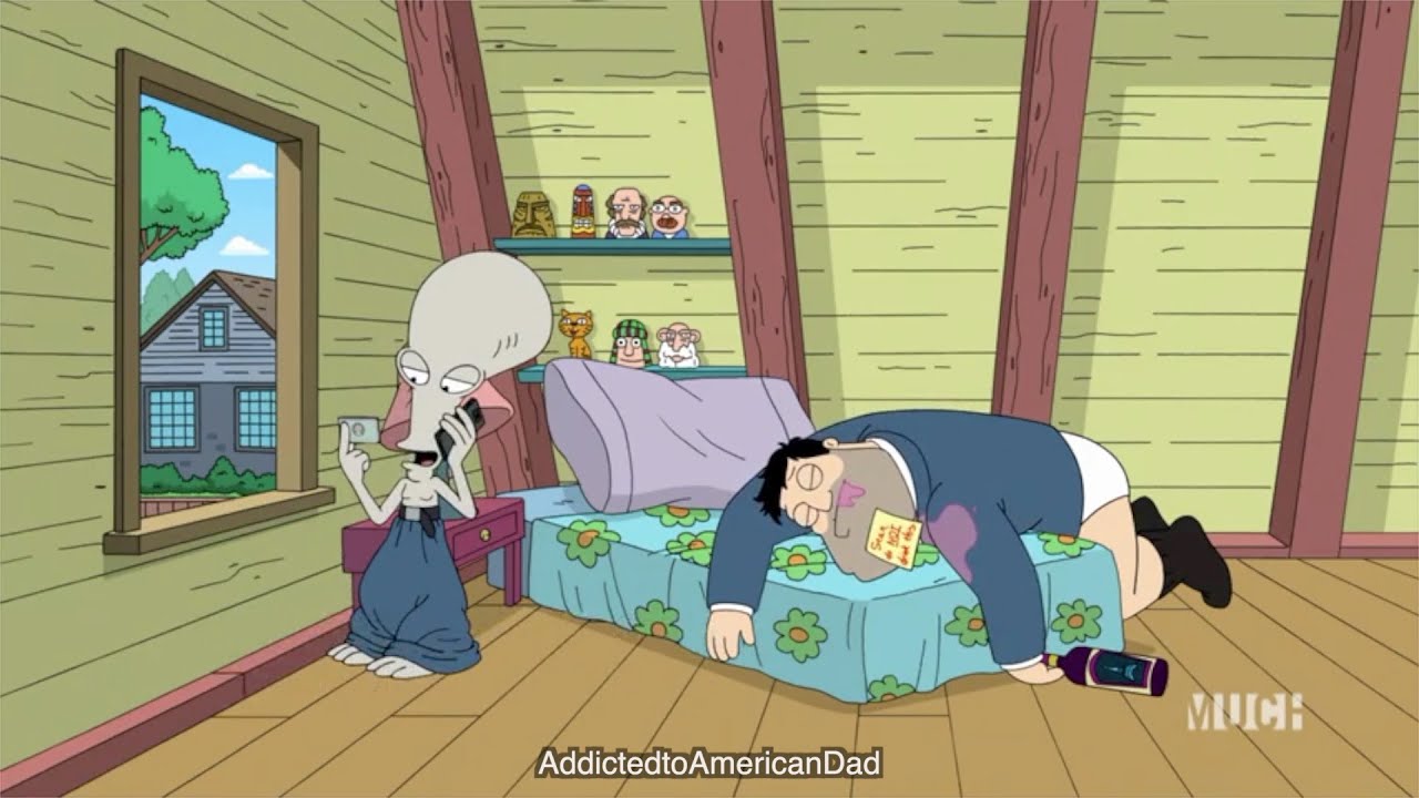 American Dad - Roger Stealing
