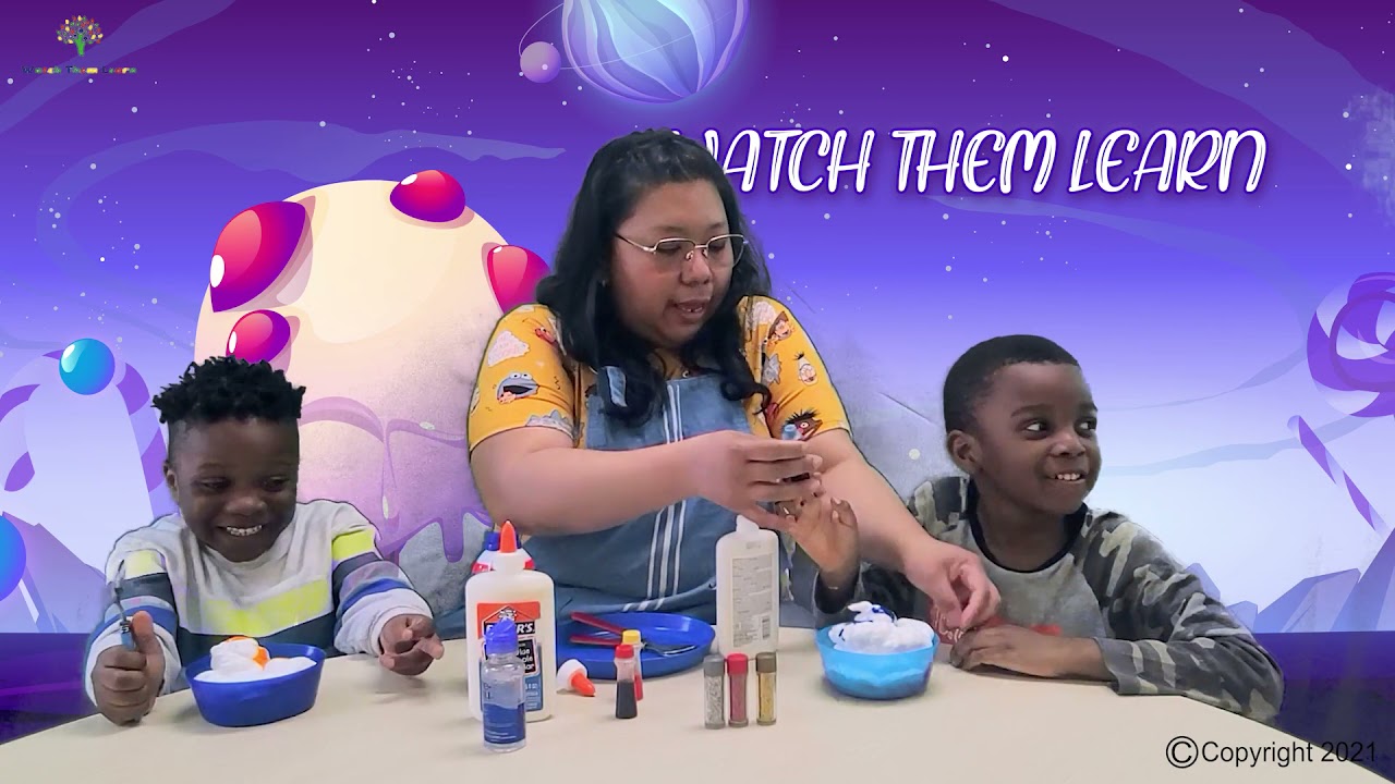 Playing with slime | Fun games | Slime activity