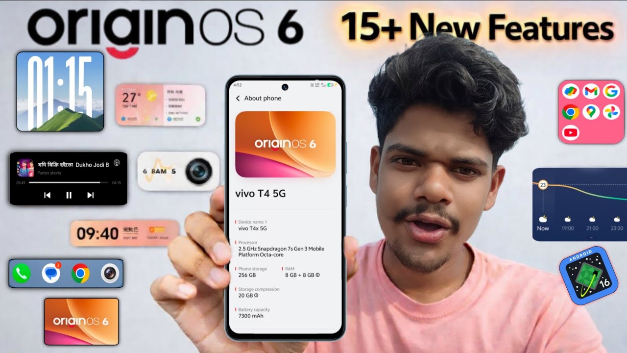 Vivo OriginOS 6 Update New Changes & Features | New Hidden Features OriginOS 6 Update In Vivo
