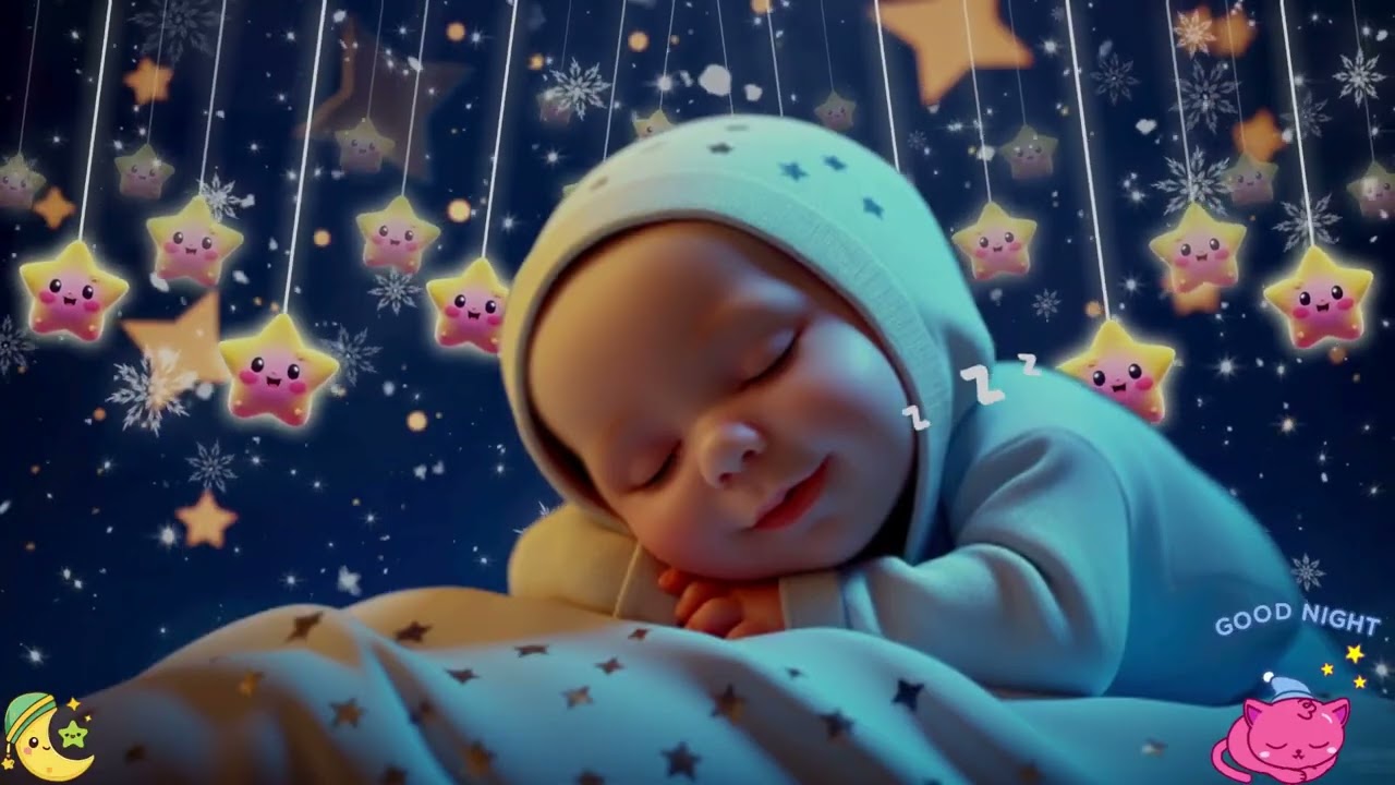 Deep Rest 💤 Mozart & Brahms Lullabies 🌙 Instant Calm in 3 Minutes 💤 Baby Sleep Music