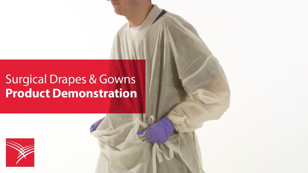 Cardinal Health™ AAMI Level 2 Over-the-Head Isolation Gown (AT4488 Series)