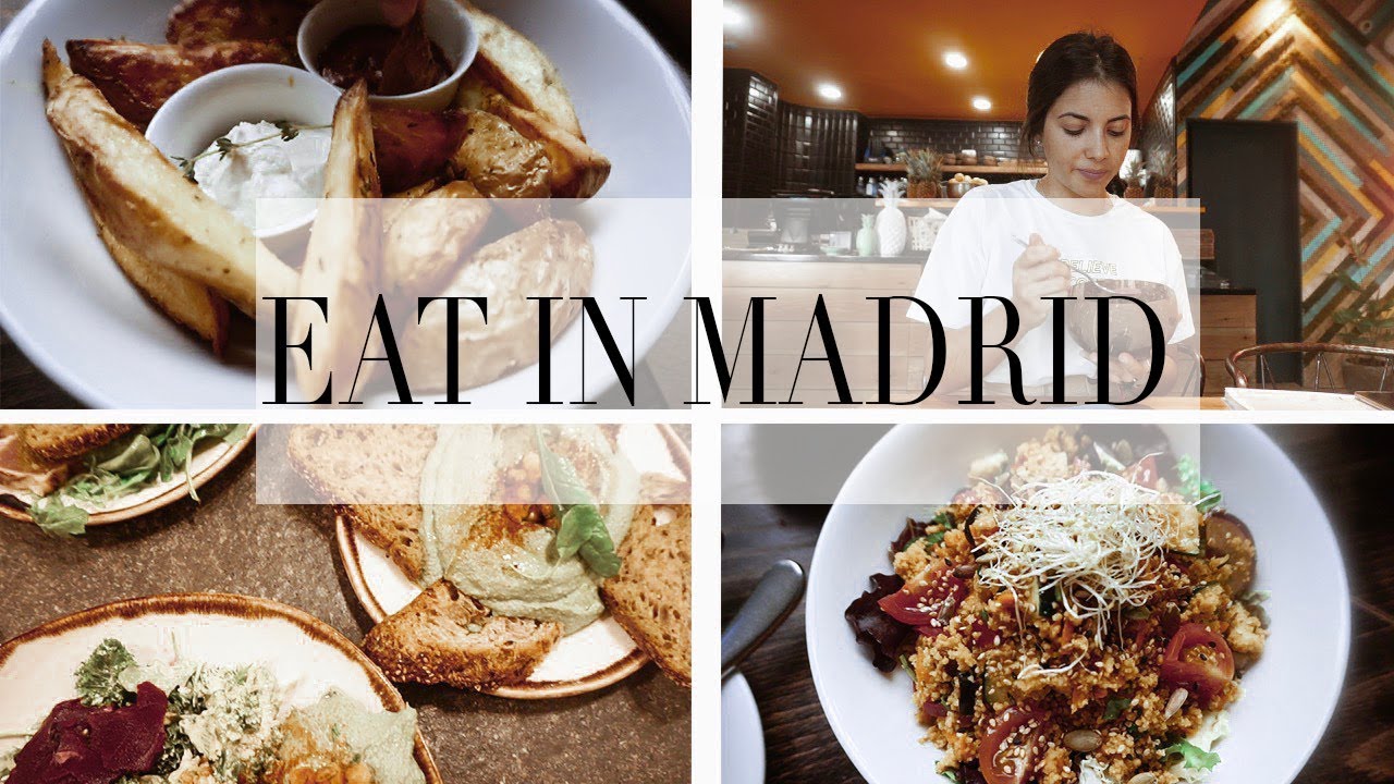 COMER EN MADRID: OPCIONES SALUDABLES Y VEGANAS || lauralopzram