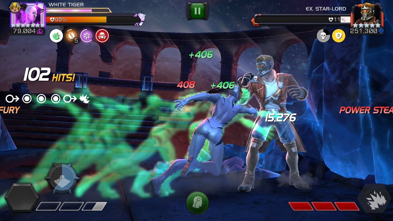 rank 5 white tiger is so much fun! mcoc