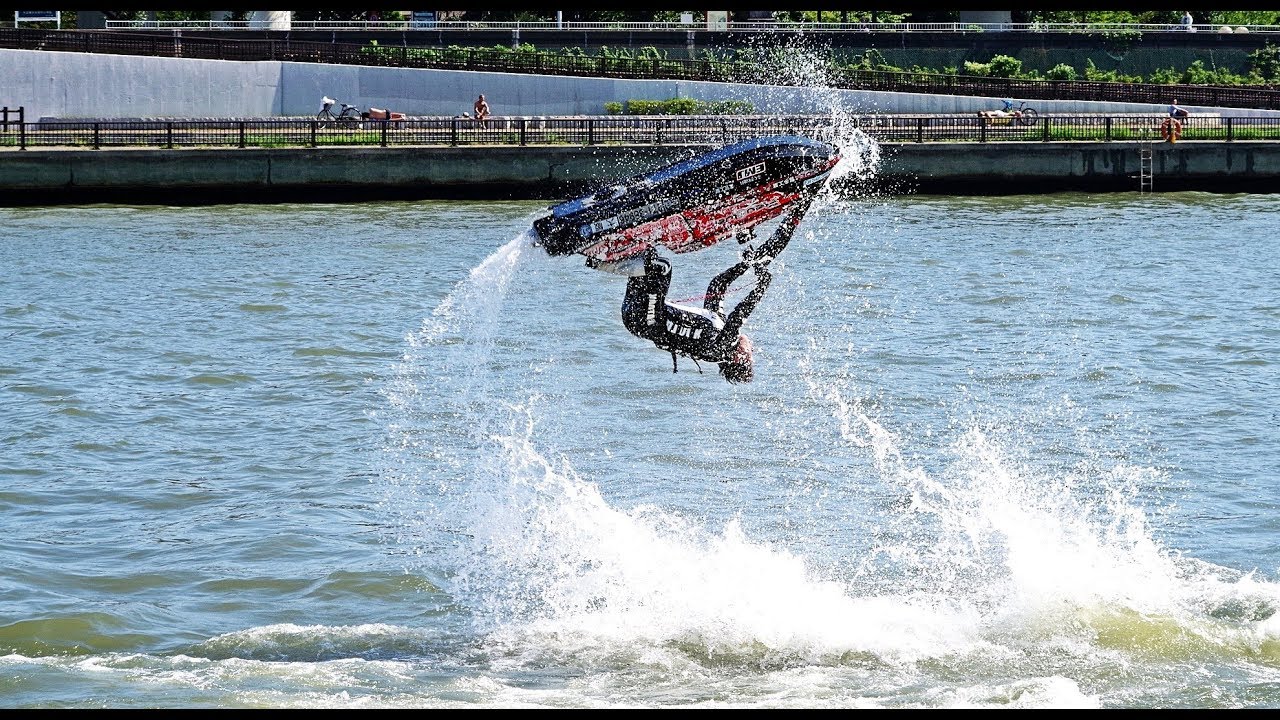 JET SKI Pro Freestyle　水上バイク プロ ライダー　福田選手、濱中選手、植木選手