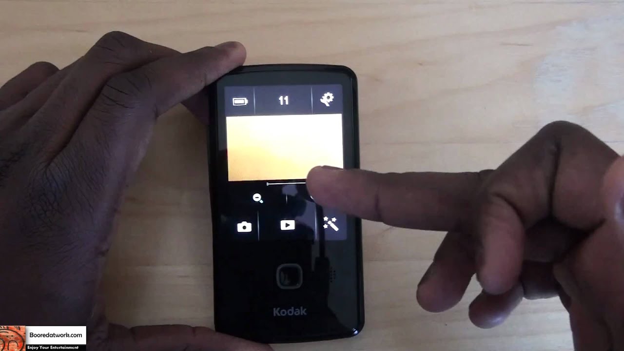 Kodak PlayTouch Review| Booredatwork