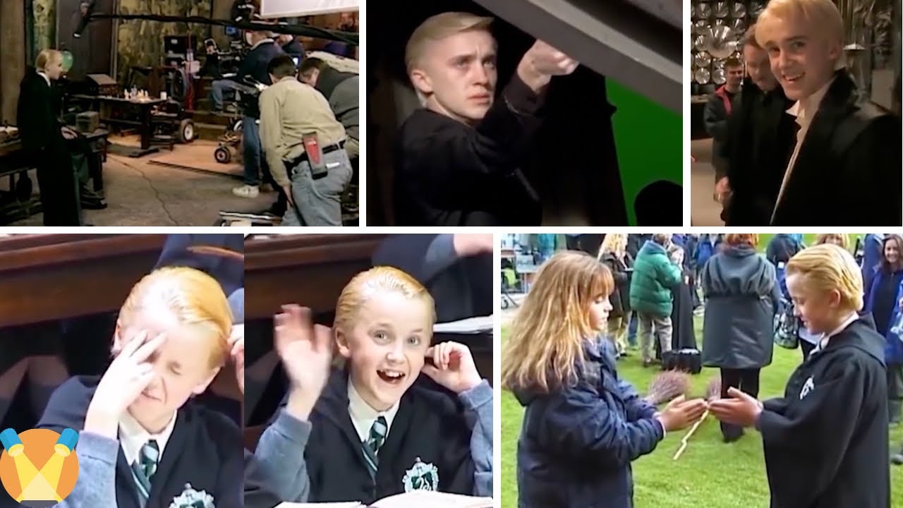 Draco Malfoy Behind the Scenes - Best Compilation #3