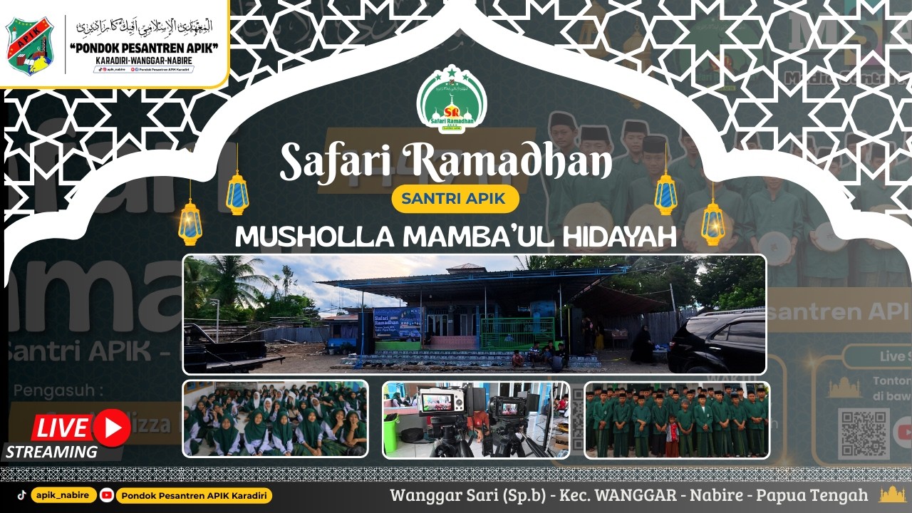 SR Santri APIK Nabire 1447 H - Spb Wanggar Sari