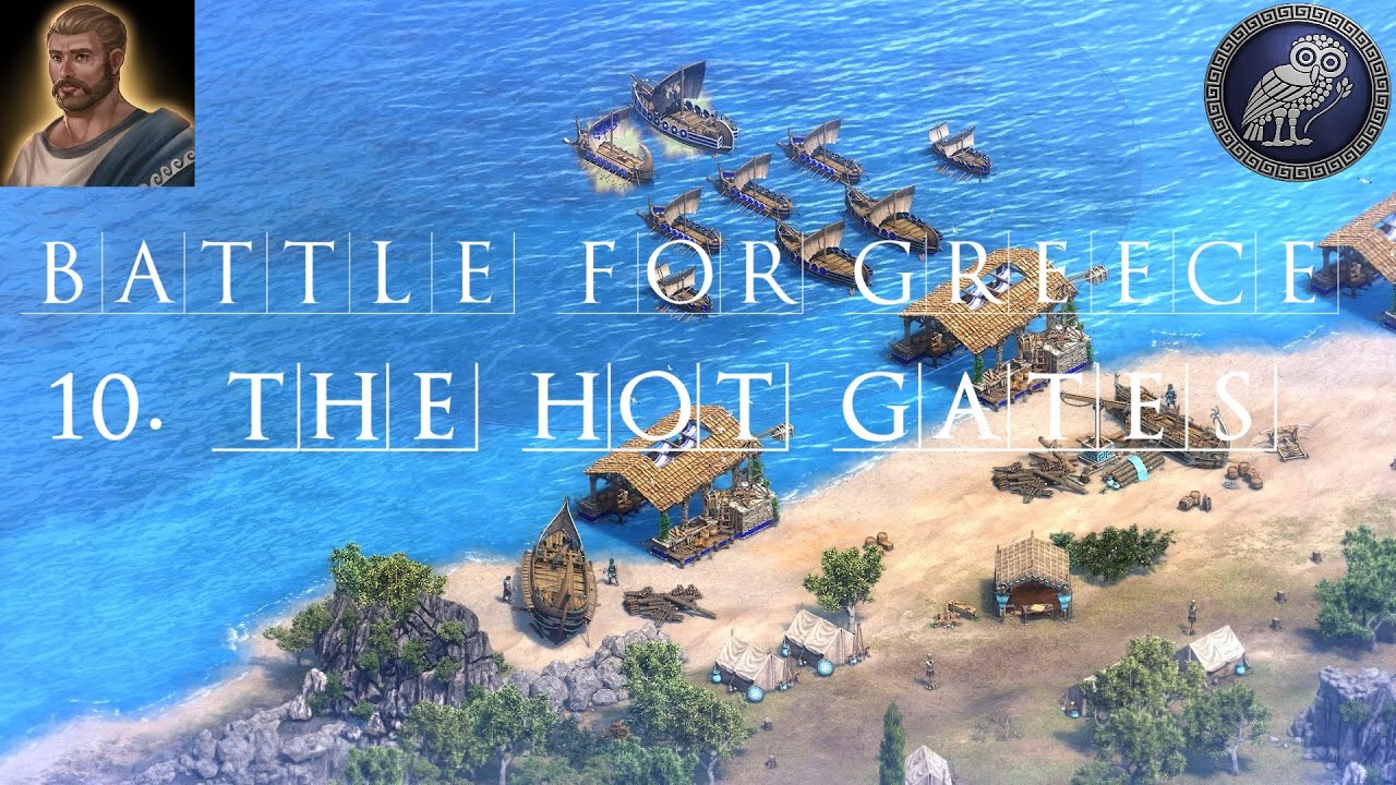 AoE2 DE Chronicles: Battle for Greece Campaign | 10. The Hot Gates