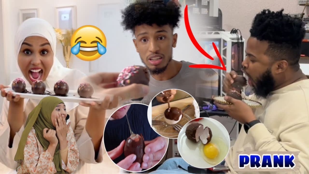 PRANK ASAD IYO CAYDA //WAXAAN NII SO SAMEEYE CHOCOLATE CAKE //