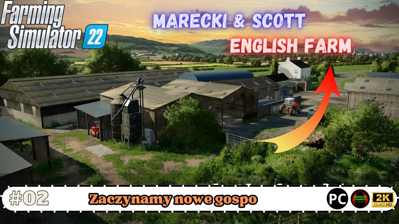 FS22 - Court Farm Country Park #02 - Pierwszy wgląd na gospo
