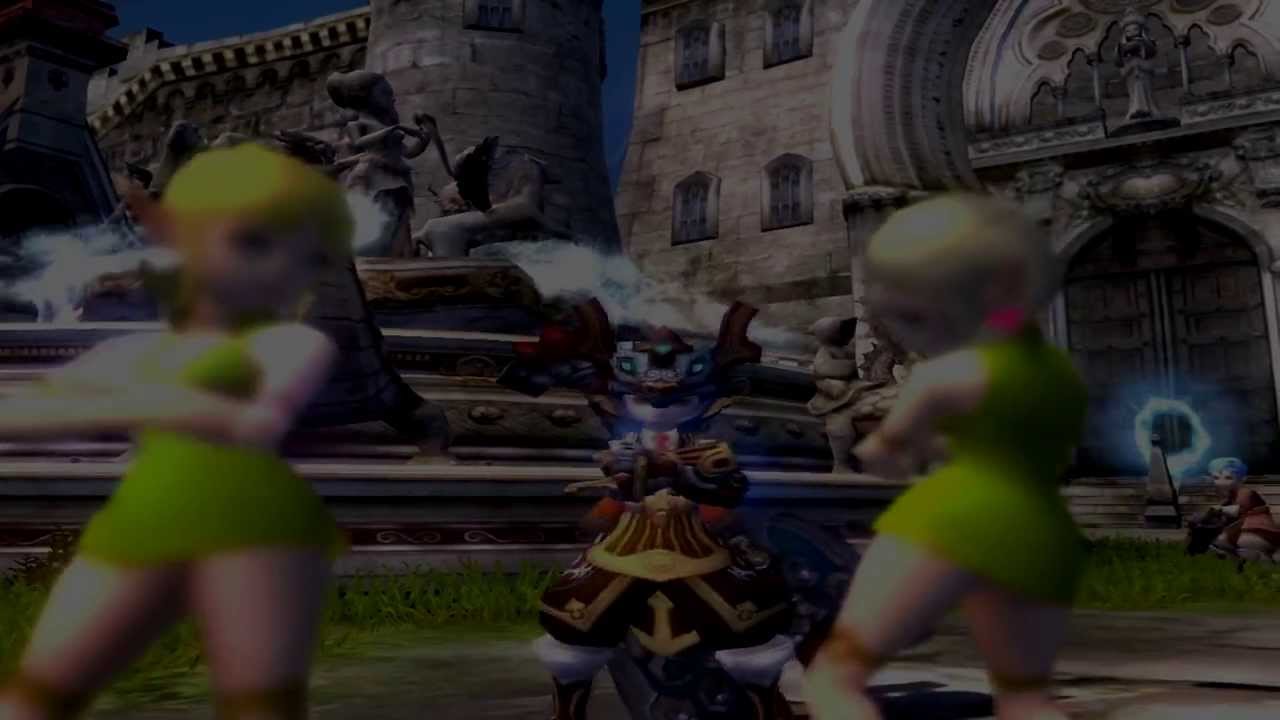 Все танцуют локтями Dragon Nest (HD)