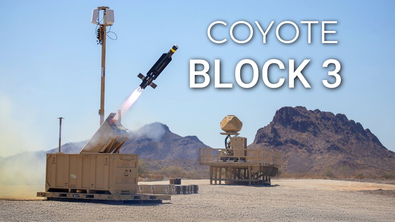 Coyote Block 3 Silently Destroys Drones