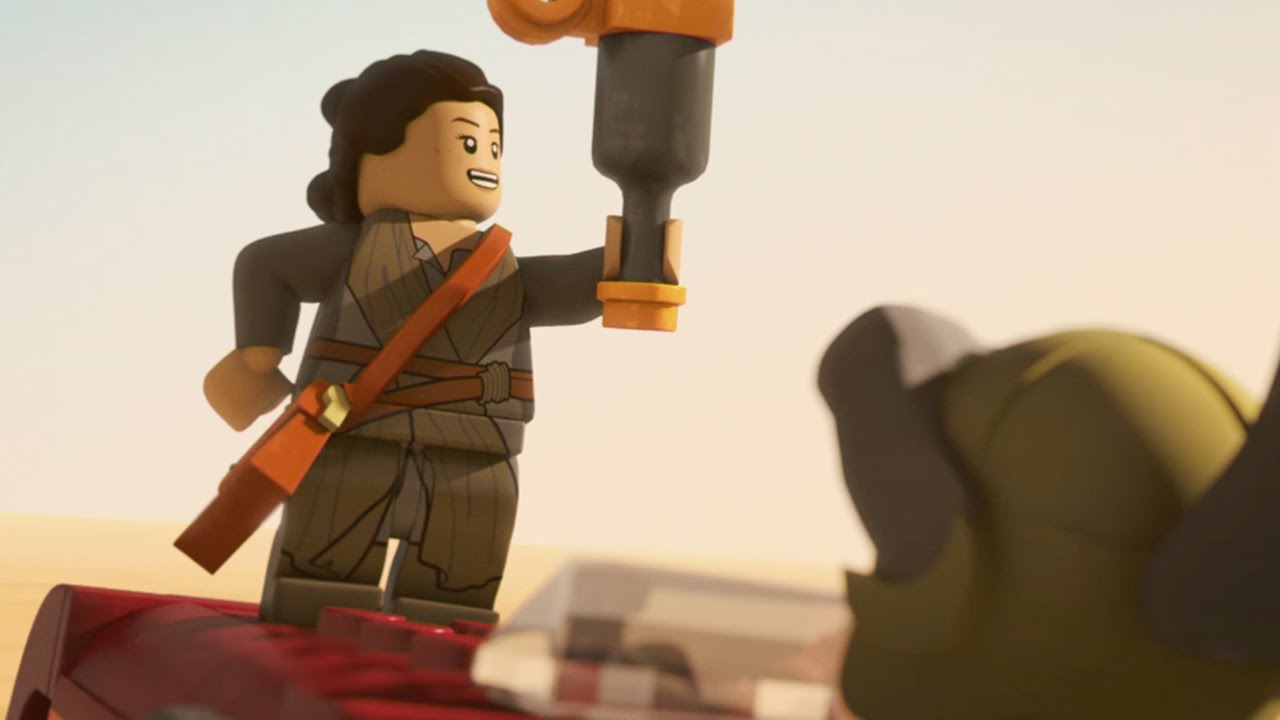 Rey Strikes Back | LEGO Star Wars: The Resistance Rises | Disney XD