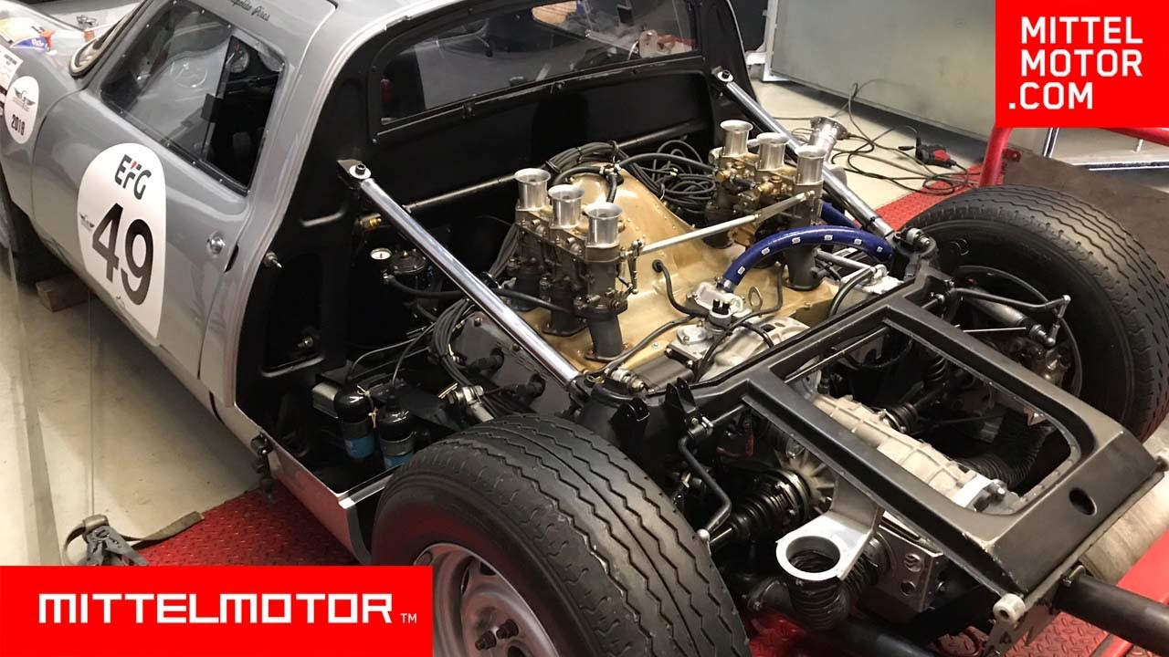 Porsche 904/6 Motortest auf der Rennstrecke Estoril in Portugal