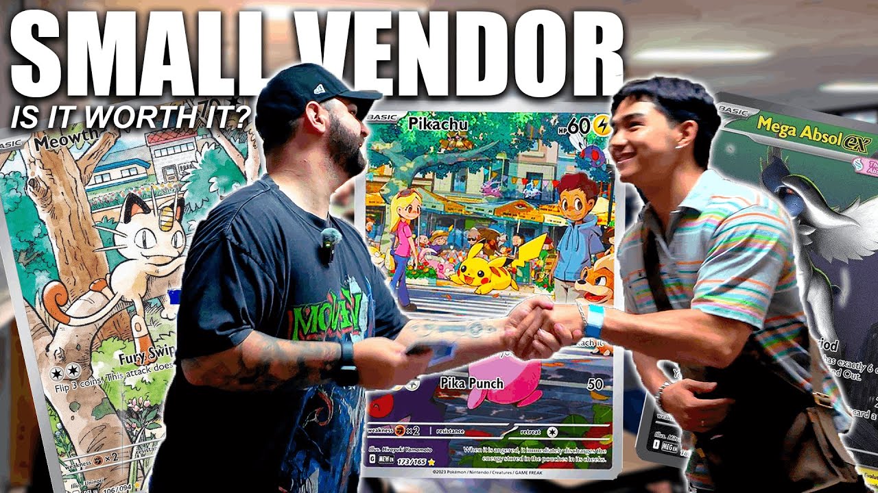 Small Vendor POV | The Reality of Selling Pokémon Cards at a Small Card Show