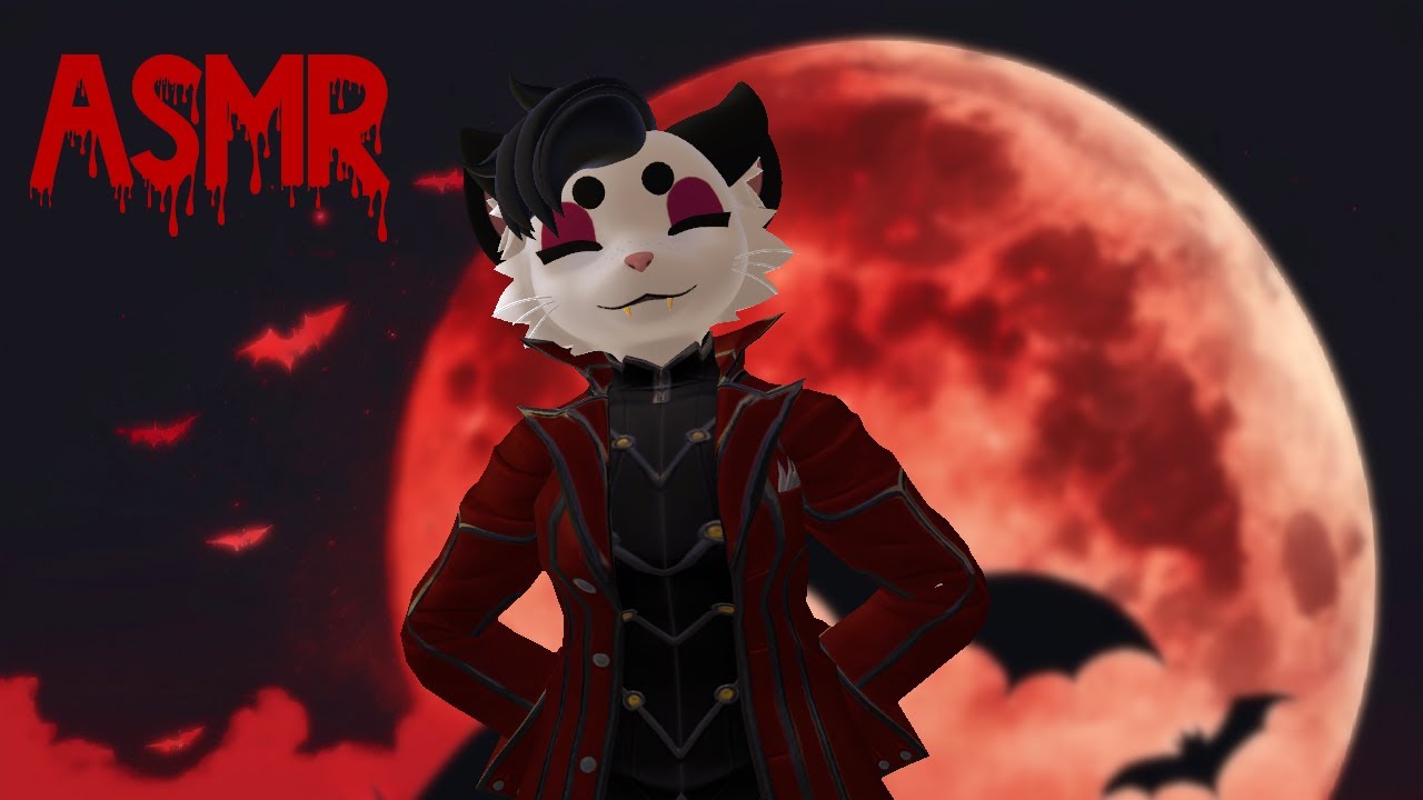 Lured in by a Vampire (ASMR, Furry, Roleplay, Mouth-Sounds, Halloween)