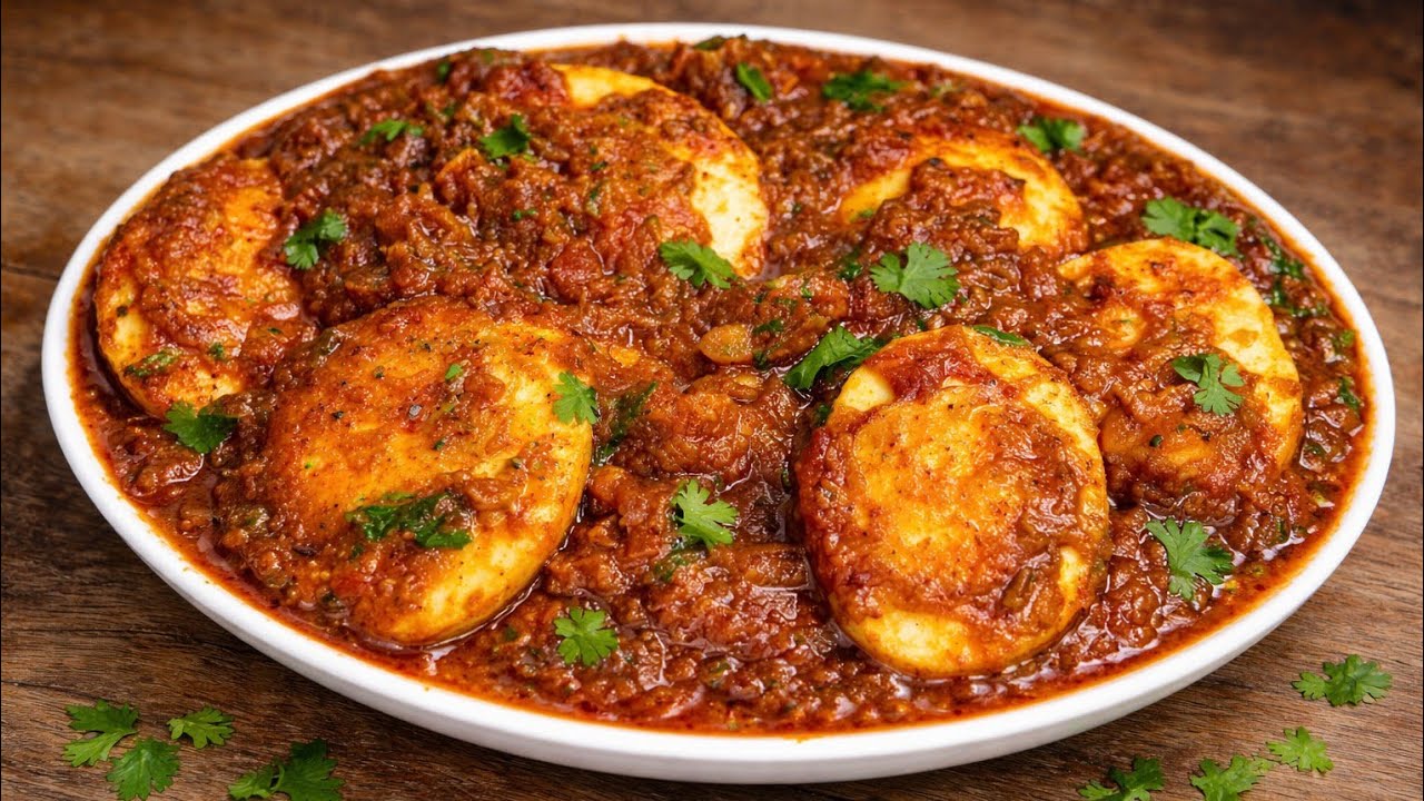 घर पर ढाबा स्टाइल अंडे की सब्जी | Egg Curry Recipe in Hindi