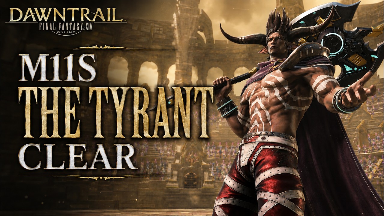 FFXIV | AAC Heavyweight M3 (Savage) The Tyrant | DRK POV | BGM & SFX Only | JP Dub