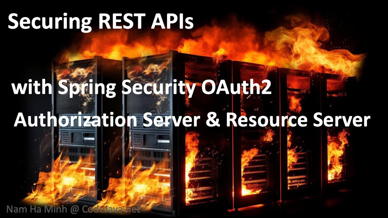 Securing REST APIs with Spring Security OAuth2 Authorization and Resource Servers