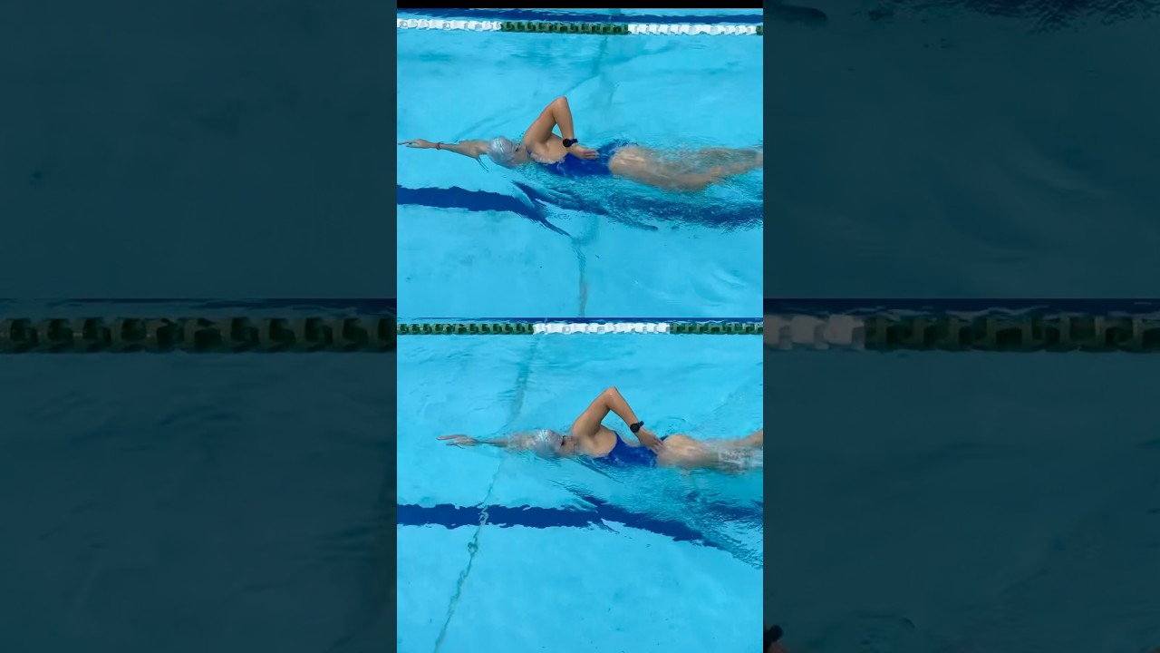 Slow & controlled freestyle drills #swimtips #swimming #triathlon training lon