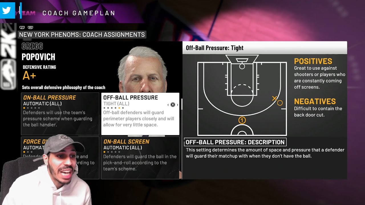 Defensive Settings for SPOTLIGHT SIM CHALLENGES! Hall of Fame Difficulty Made Easy! NBA 2K20 MyTeam!