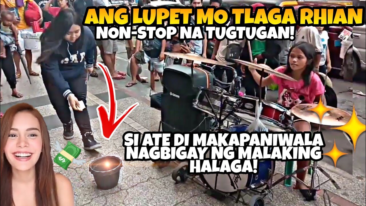 SUPER TALENTED TALAGA! NON-STOP NA TUGTUGAN NI RHIAN MORALES | BATANG DRUMMER