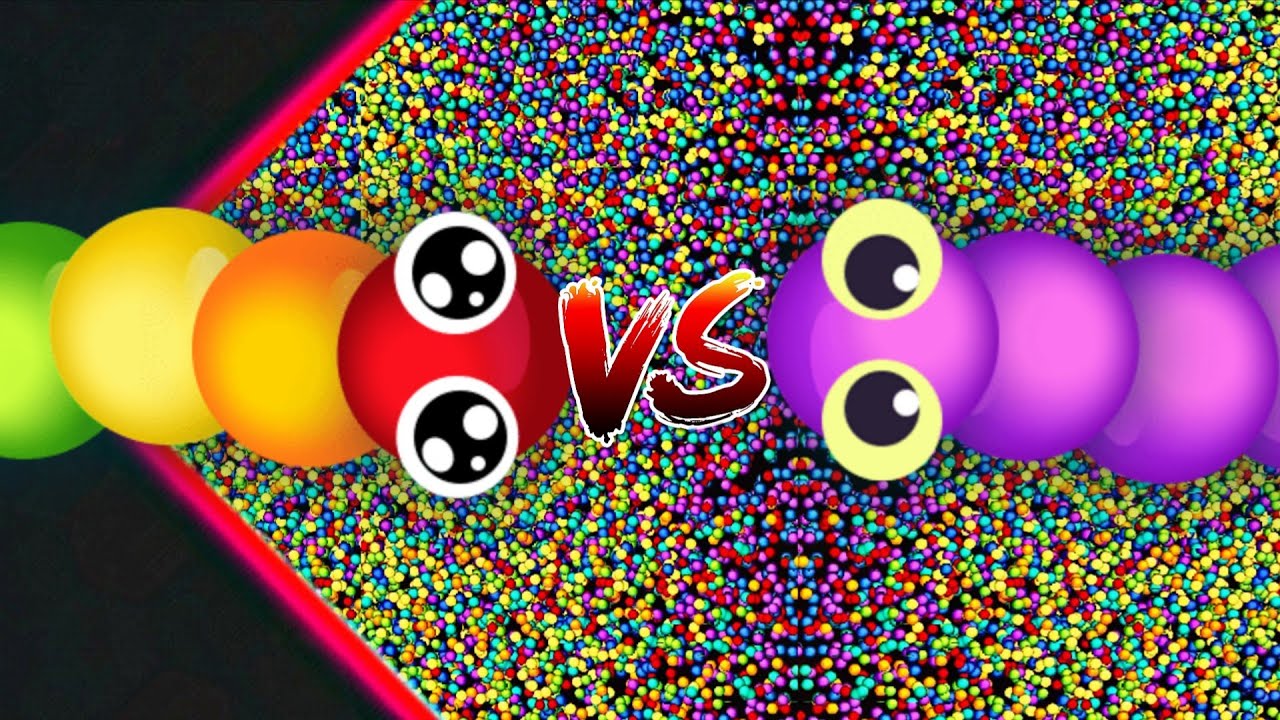 OMG SNAKES KING RAINBOW 🌈 VS KRAZY UBE 🐍 BEST EPIC SNAKE IO GAMEPLAY 🐍#games 