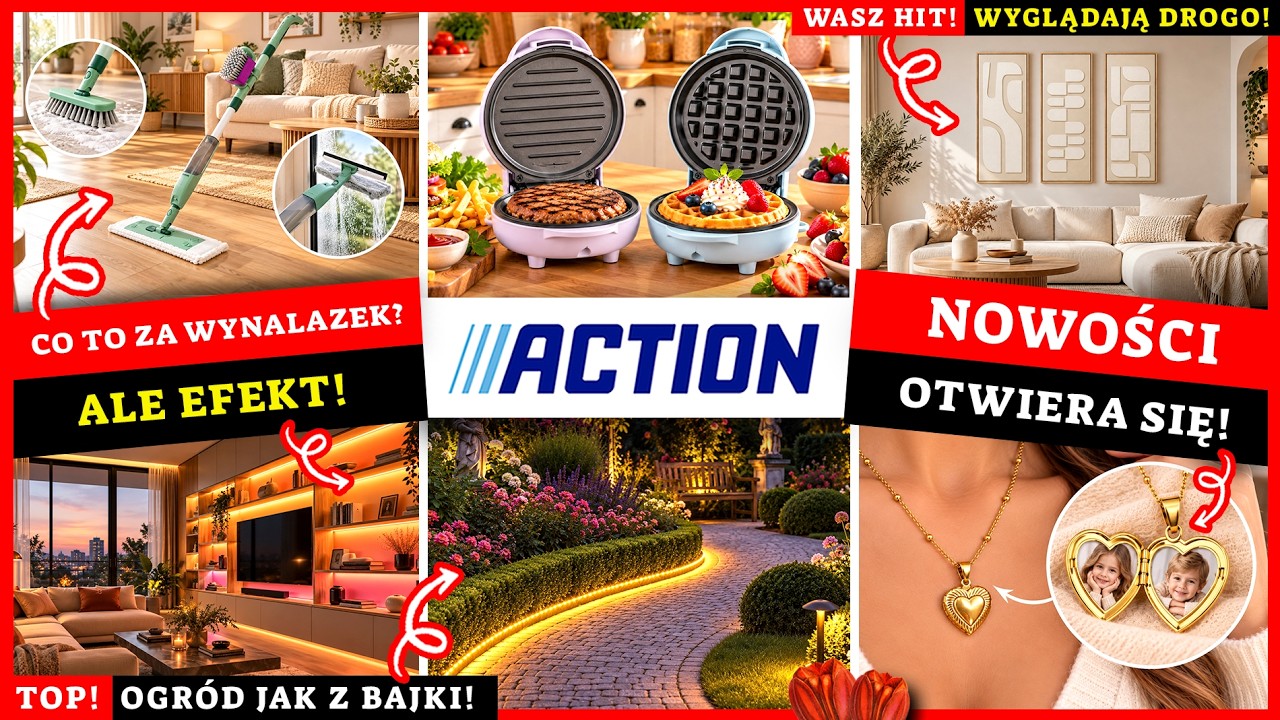 ACTION! 🔥 ZNOWU TO ZROBILI! 😱 NOWOŚCI, KT&Oacute;RE SZYBKO ZNIKNĄ Z P&Oacute;ŁEK 😍