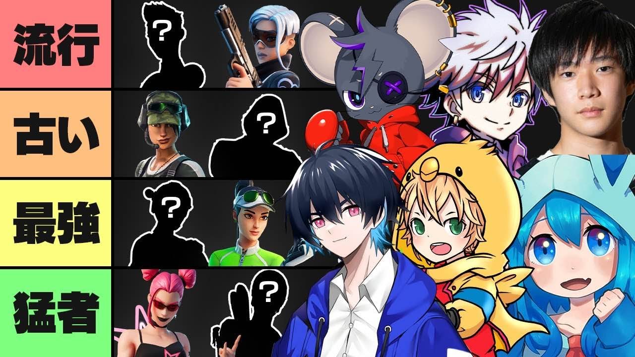 【プロが選ぶ】使うだけで強くなるチートスキンをプロと世界大会出場選手に聞いてみたら意外すぎる回答が続出した...！【フォートナイト】