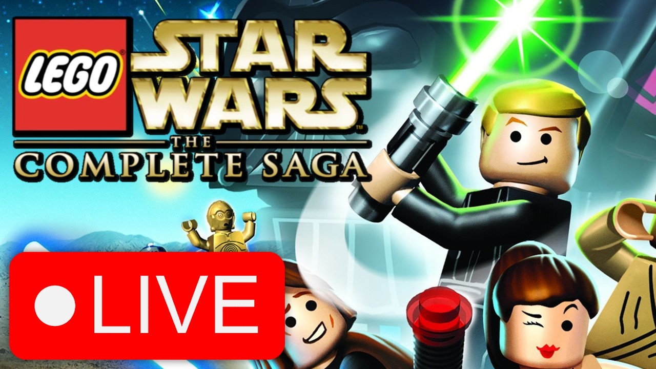 🔴Prince plays LEGO STAR WARS: THE COMPLETE SAGA! (Prince's Game Night REVISIT)