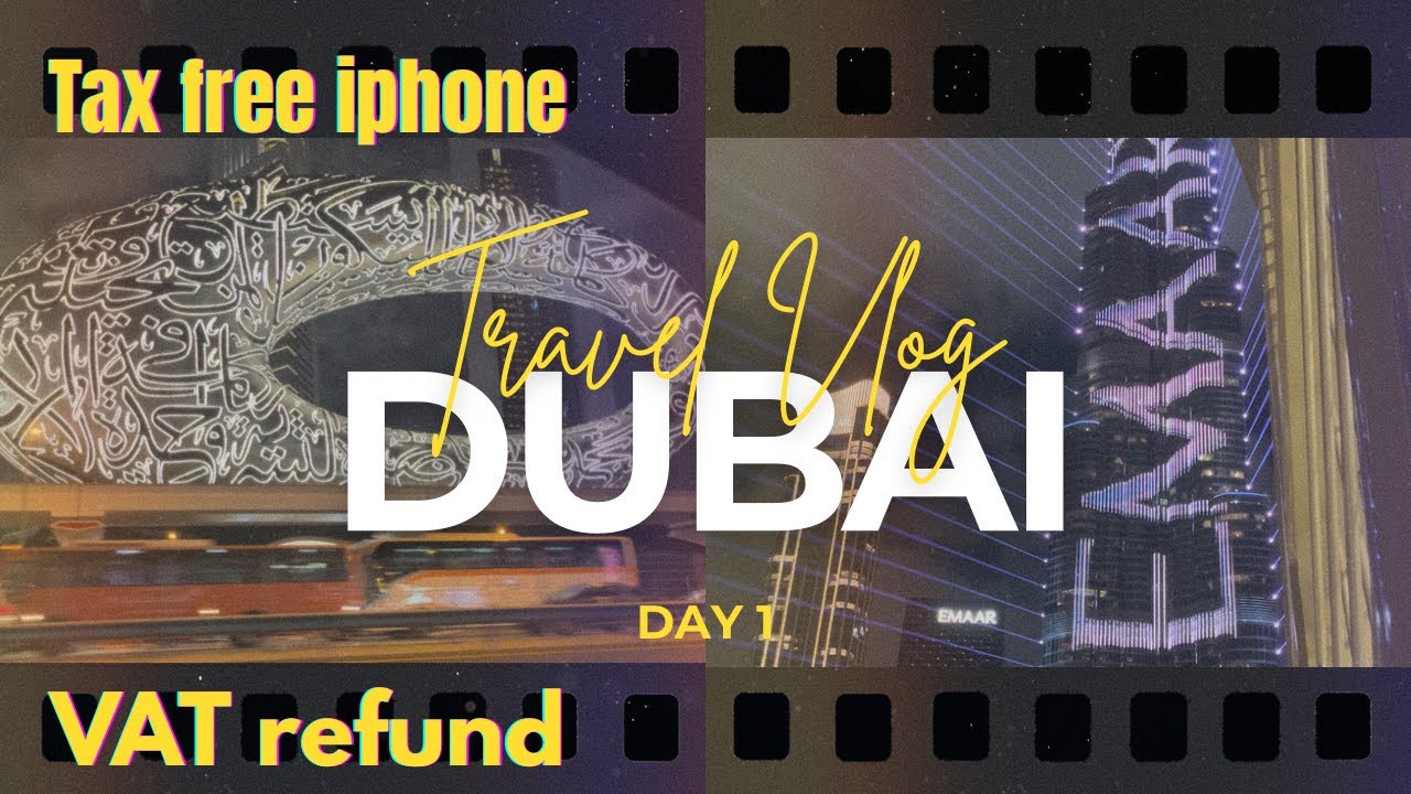 Day 1 in Dubai❤️ Tax free iphone, VAT refund #iphonepurchase #dubai 
