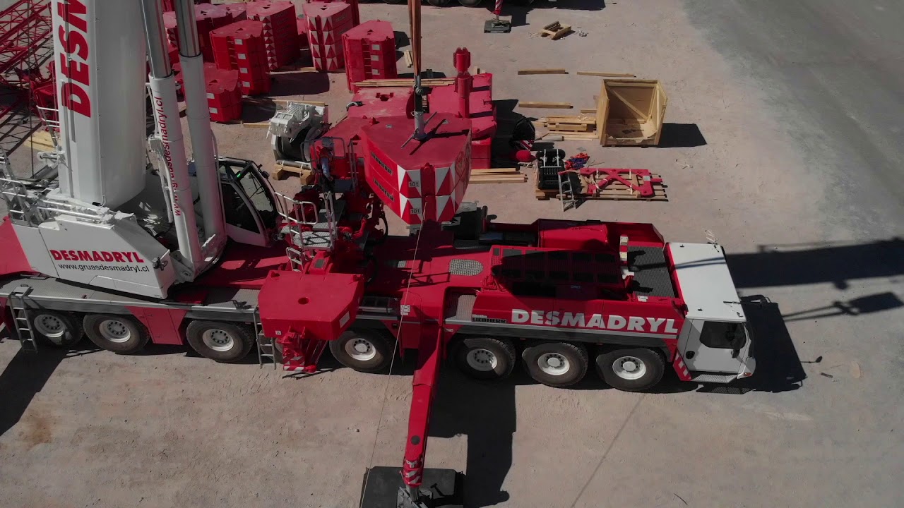 Nueva Grúa LTM 1450 8.1  -GRÚAS DESMADRYL-