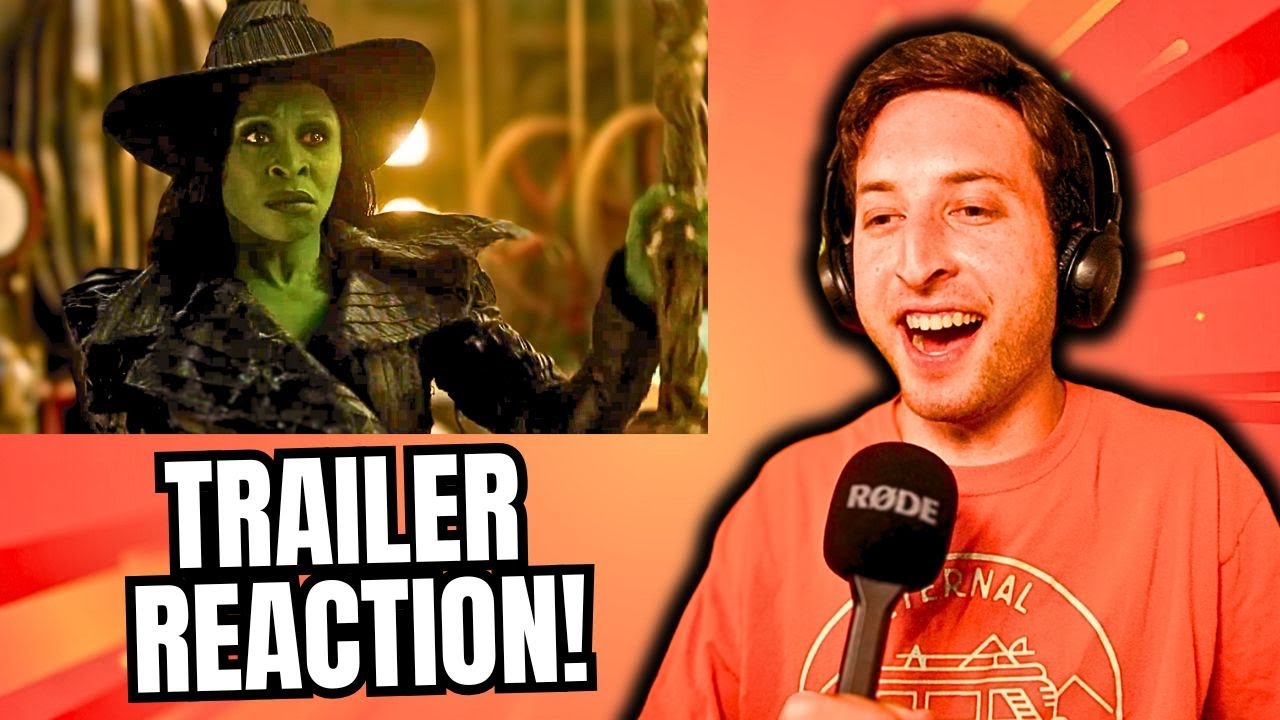 Wicked: For Good - Official Trailer REACTION!