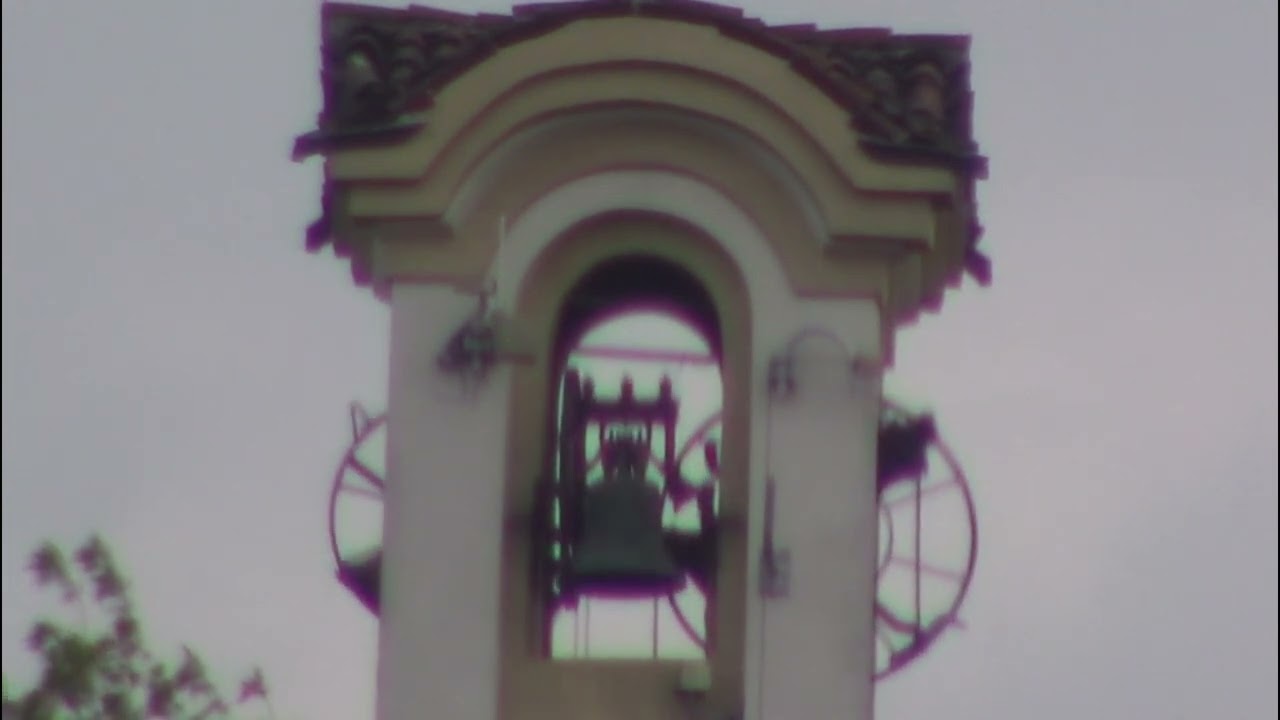 Le campane di Miradolo Terme (PV) - Santuario di S. Maria in Monte Aureto (1). video 655