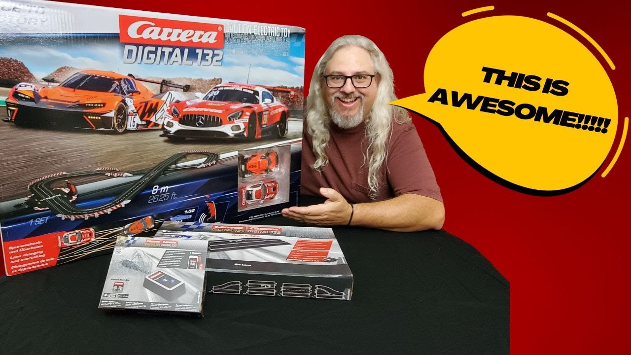 Распаковка стартового набора Digital 132 Race To Victory от Carrera