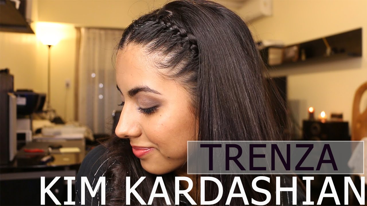 INSPIRACIÓN PEINADO KIM KARDASHIAN | Trenzas cosidas♥ | (  Bolivia | Argentina)