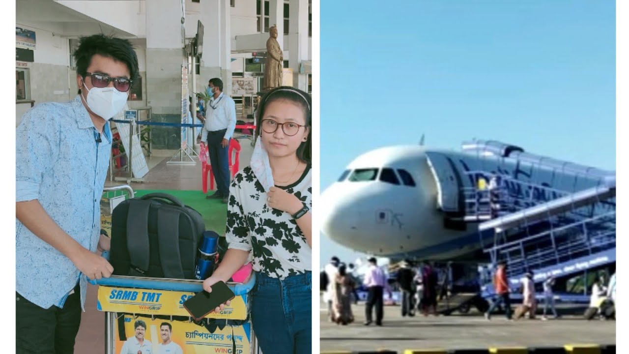 Henry Styles vlog on seeing off his Sis. on Maharaja Bir Bikram Airport Agartala, Tripura