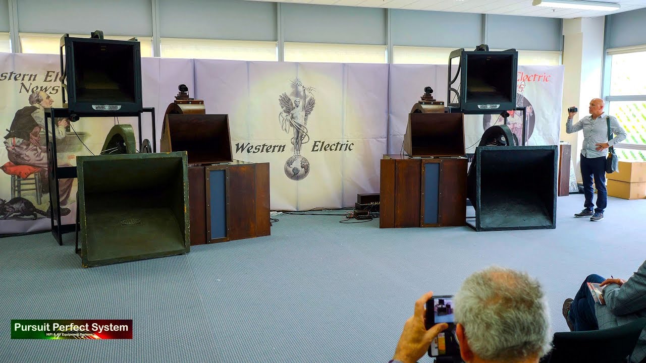 Western Electric Classic Speakers Silbatone Valve Amplifiers Reel to Reel @ Munich High End 2019