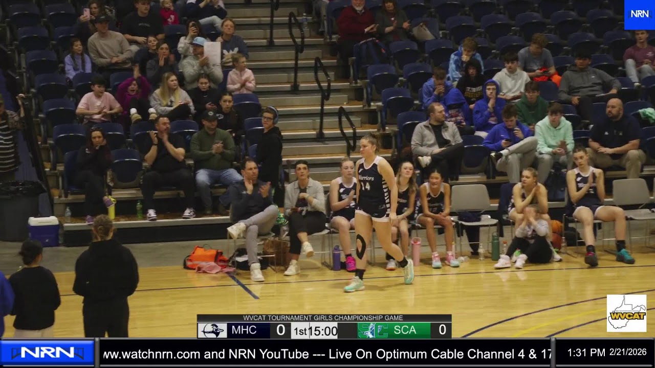 Mt. Hope Christian Academy at Summit Christian Academy ( Champ Girls) WVCAT Tournament  2/21/26