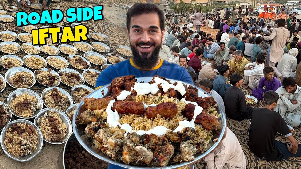 700 logon ke iftar mein VIP BBQ platter banwa lia 😍