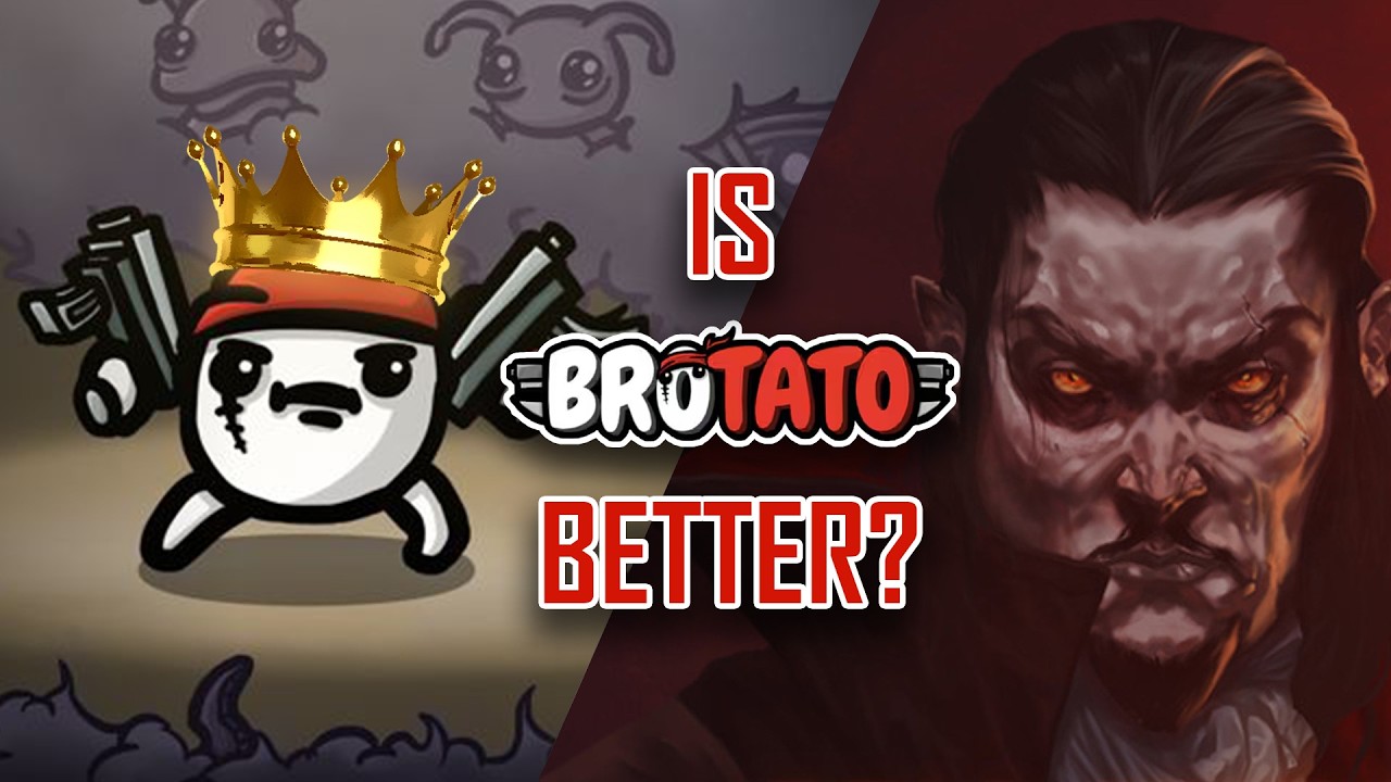 Why Is Brotato Better Than Vampire Survivors? A Comparative Analysis.