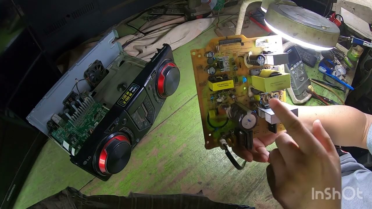 REPARACIÓN DE EQUIPO LG CJ45 NO PRENDE