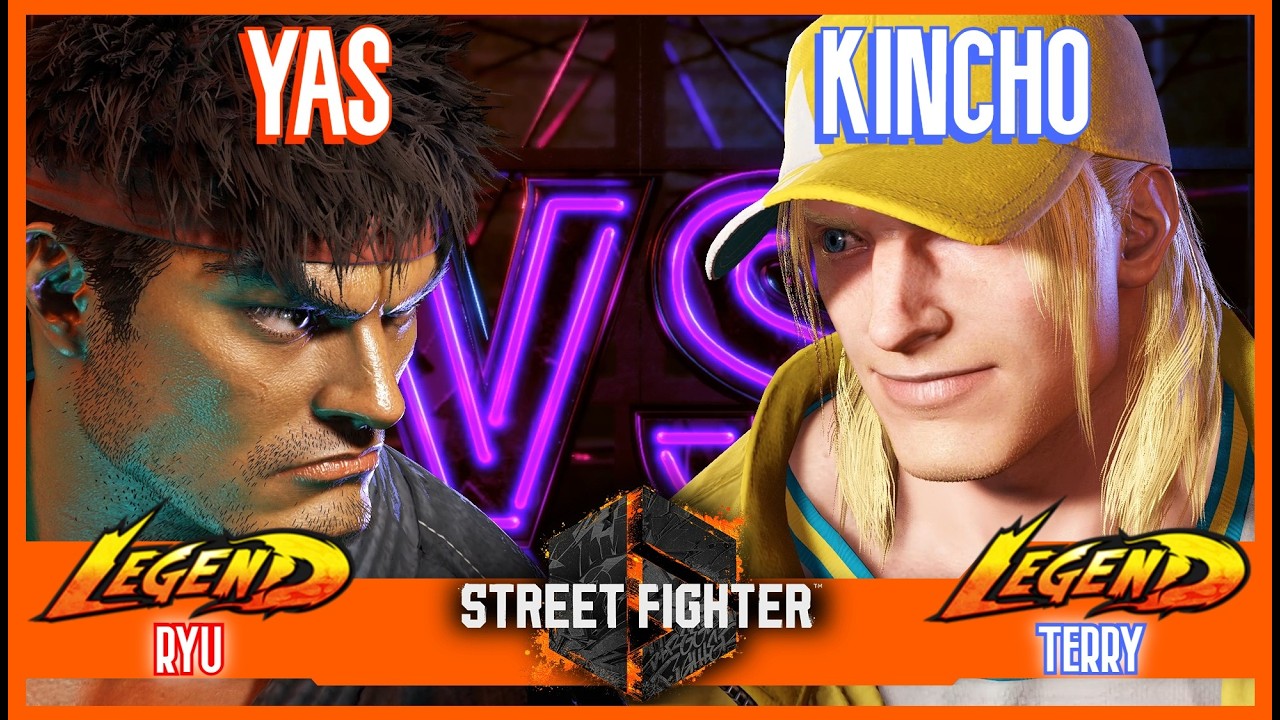 SF6 Match ♦ YAS (Ryu) 🆚 KINCHO (Terry) ♦ High level matches